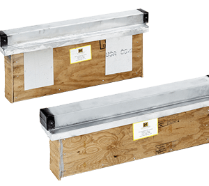 Model R7100 Isolation Rails, Roof Mounted Isolated Non-Seismic