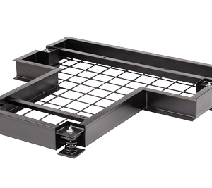 Model Pump Concrete Inertia Base Horizontal Split Case Pumps, Supplemental Base Mounted Isolated Non-Seismic