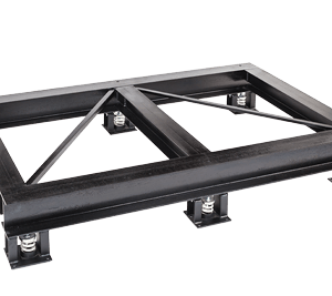 Model Steel Dunnage Platforms, Supplemental Base Mounted Isolated Non-Seismic