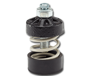 Model A Series Open Spring Isolators, Spring Floor Mounted Non-Seismic