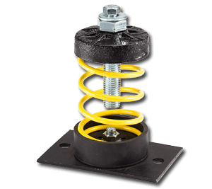 Model AB Isolators, Spring Floor Mounted Non-Seismic