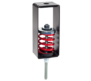 Model HS-PR Pre-Compressed Spring Hangers, Ceiling Suspended Mounted Non-Seismic