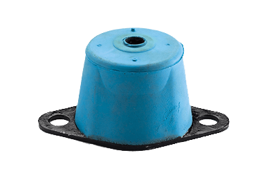 Model RDC2 Restrained Double Deflection Isolators, Neoprene/Elastomeric Floor Mounted Non-Seismic